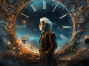 විරුද්ධාභාෂය හෙවත් පැරඩොක්ස් (Paradox) යනු කුමක්ද? a man standing in front of a large clock paradox පැරඩොක්ස්